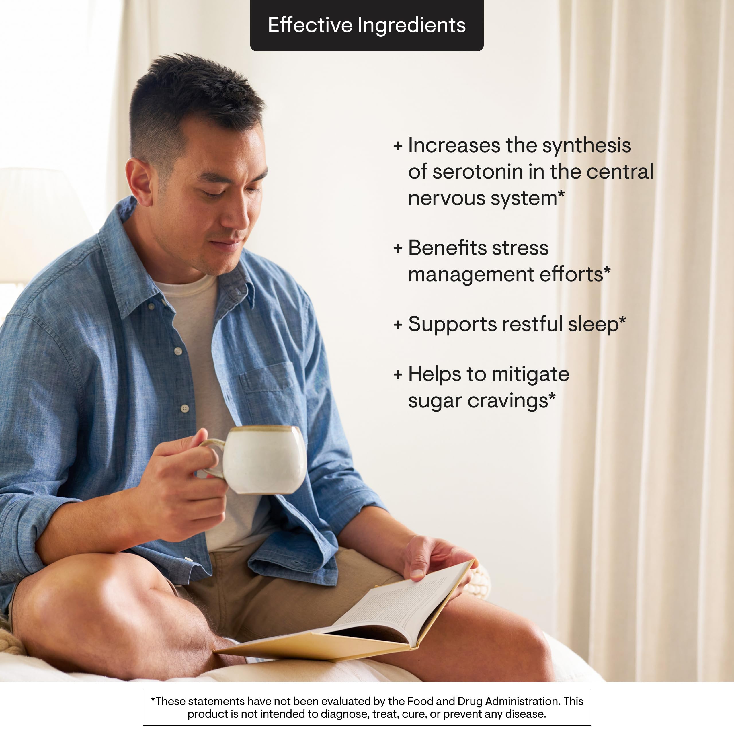 THORNE 5-HTP, 100 mg 5-Hydroxytryptophan & Active Vitamin B6, 90 Capsules | Supports Healthy Serotonin Levels, Restful Sleep, Positive Mood & Stress Management*, Gluten-Free, NSF Contents Certified