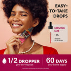 USDA Organic Vitamin B12 Sublingual Drops - Methylcobalamin 5000 mcg - 2 Oz | Vitamin B12 for Women & Men - Energy Boost, Focus & Brain Support - Bioavailable - Berry Flavor, Sugar-Free - 60-Day Supply