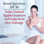 Eucerin Daily Hydration Cream, Broad Spectrum SPF 30, 8 OZ | Body Cream with Glycerin and SPF 30 Sunscreen, 24-Hour Moisture for Normal to Dry Skin, Fragrance Free
