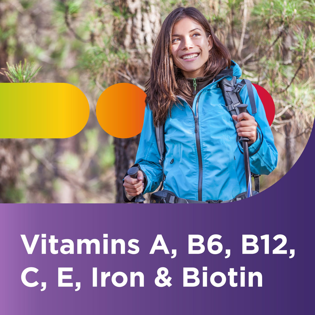 Centrum Multivitamin for Women 18 and Over, 250 Tablets | Contains Vitamin D3, B Vitamins and Antioxidant Vitamins C and E, Gluten Free, Non-GMO Ingredients, GLP-1 Support