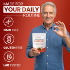 Resilia Odorless Aged Garlic Extract Softgels (60 Count) | 600mg Aged Garlic Extract Per Serving | With CoQ10 Ubiquinol & Vitamin K2 (MK-7) | Dietary Supplement