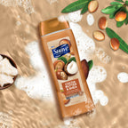 Suave Moisturizing Body Wash, Cocoa Butter and Shea with Vitamin E Extract, No Parabens, No Phtahaltes, 18 Oz (Pack of 12)