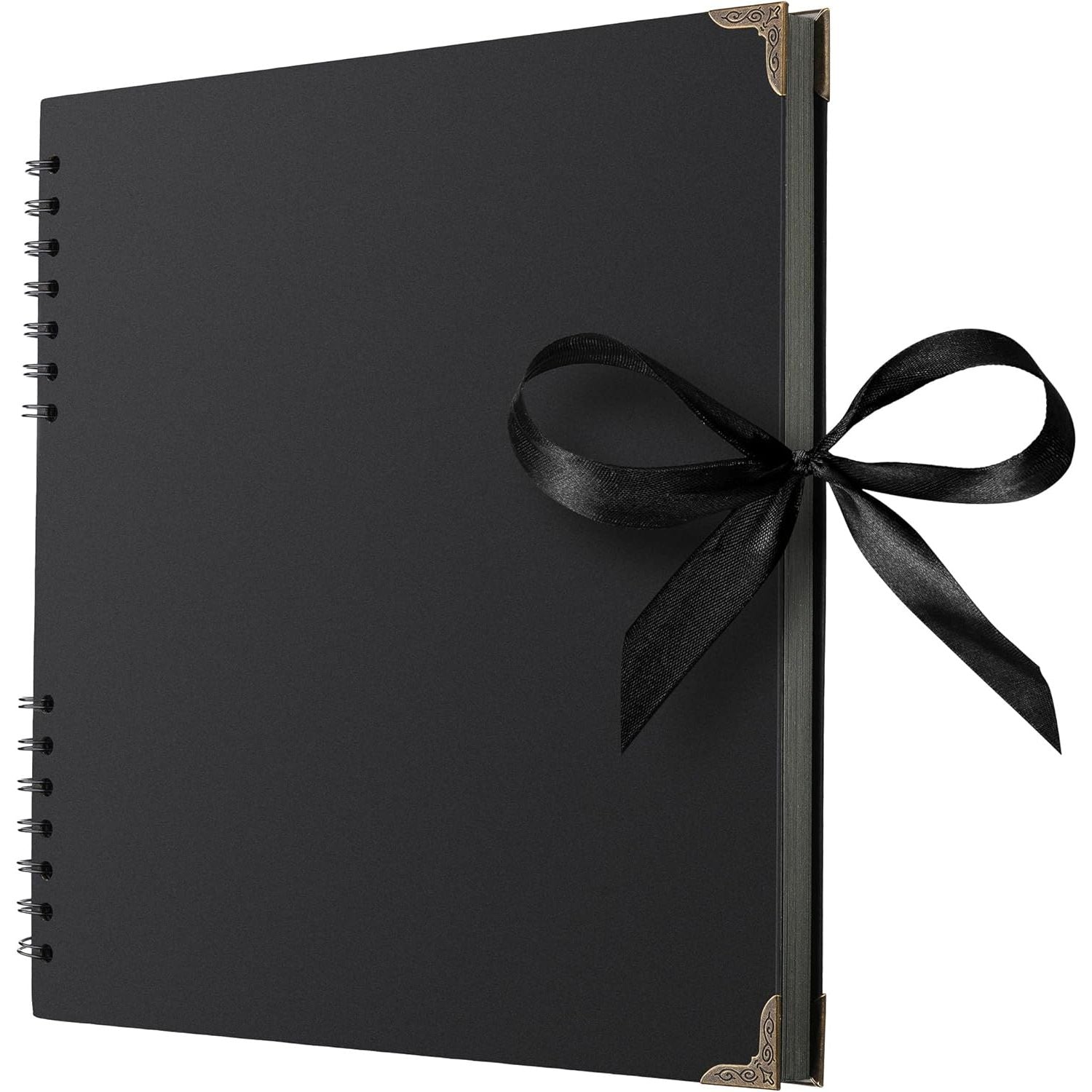 Buy now Bstorify Scrapbook Album 60 Pages (8 x 8 Inch) Brown Thick 200gsm Kraft Paper, Photo Album Scrapbook, Memory Book - Ideal for Your Scrapbooking Albums Art & Craft Projects 11 x 11 Inch Black at indiglob india