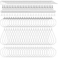 Buy now 400 Piece Sterling Silver Plated Earring Hooks, Hypoallergenic Earrings Making Kit with Beading Hoop Earring Finding Component Accessories, Earring Backs & Jump Rings for DIY Jewelry Craft Default at indiglob india