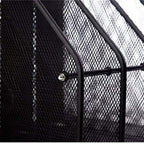 Buy now File Rack, 4-Slot Mesh Metal Magazines File Desk Organizer - Black Holder at indiglob india