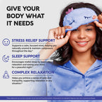 L-Theanine 400 mg - L Theanine for Stress Relief - Plant Based - 240 Caps | Extra Strength L Theanine Supplement for Men & Women - Relaxation, Sleep & Calm Support - Lab Tested, Vegan, Non-GMO