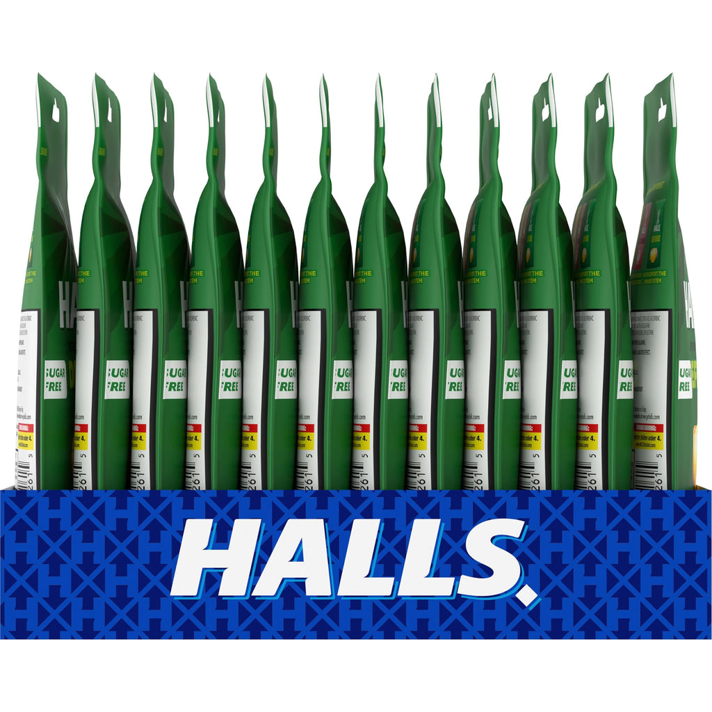 HALLS Defense Citrus Sugar Free Vitamin C Dietary Supplement Drops, 300 ct