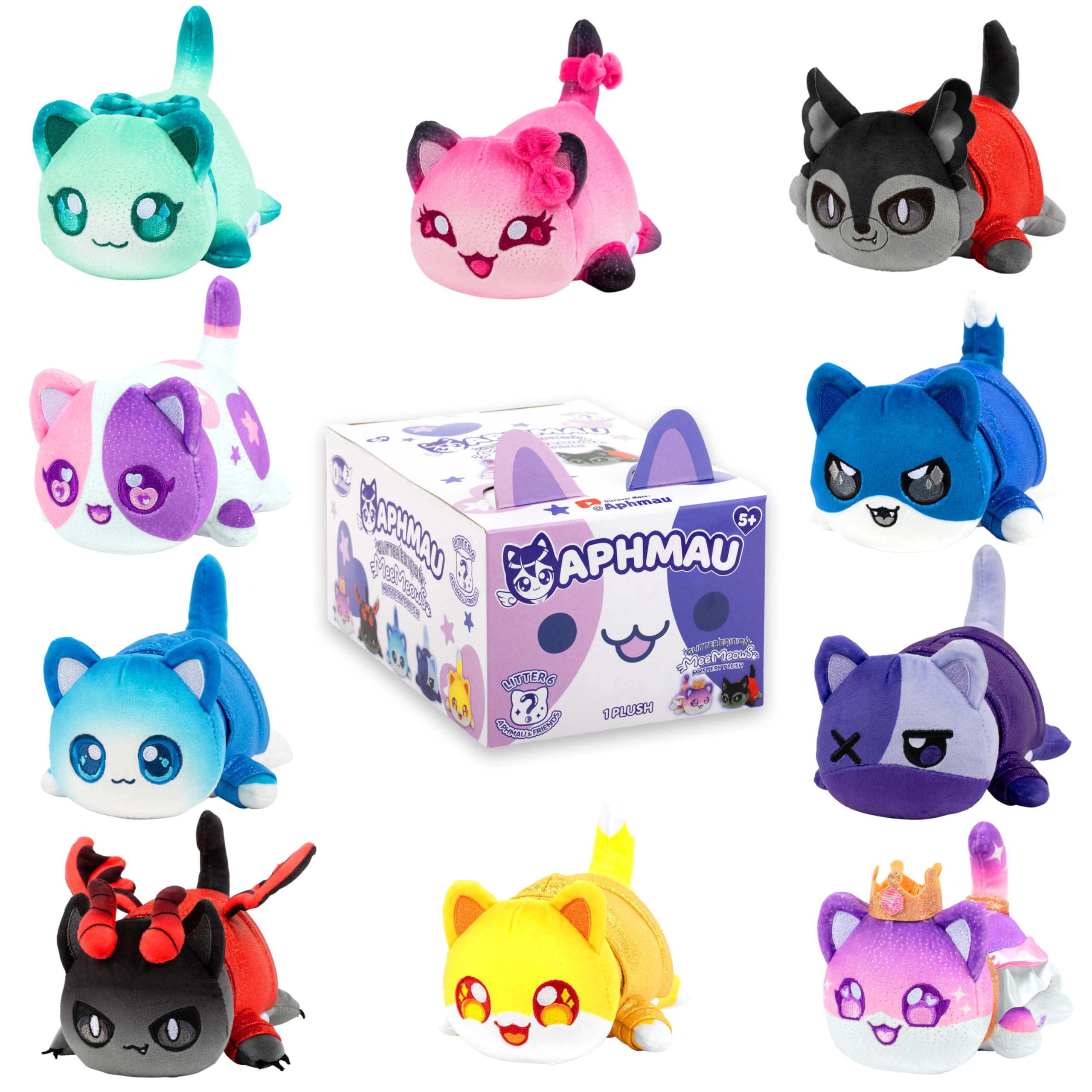 Buy now Aphmau 6" Mystery Plush - Series 5 Litter 6 - Friends at indiglob india