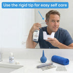 Ear Wax Removal Kit by Tilcare: Safe At-Home Ear Irrigation Flushing System