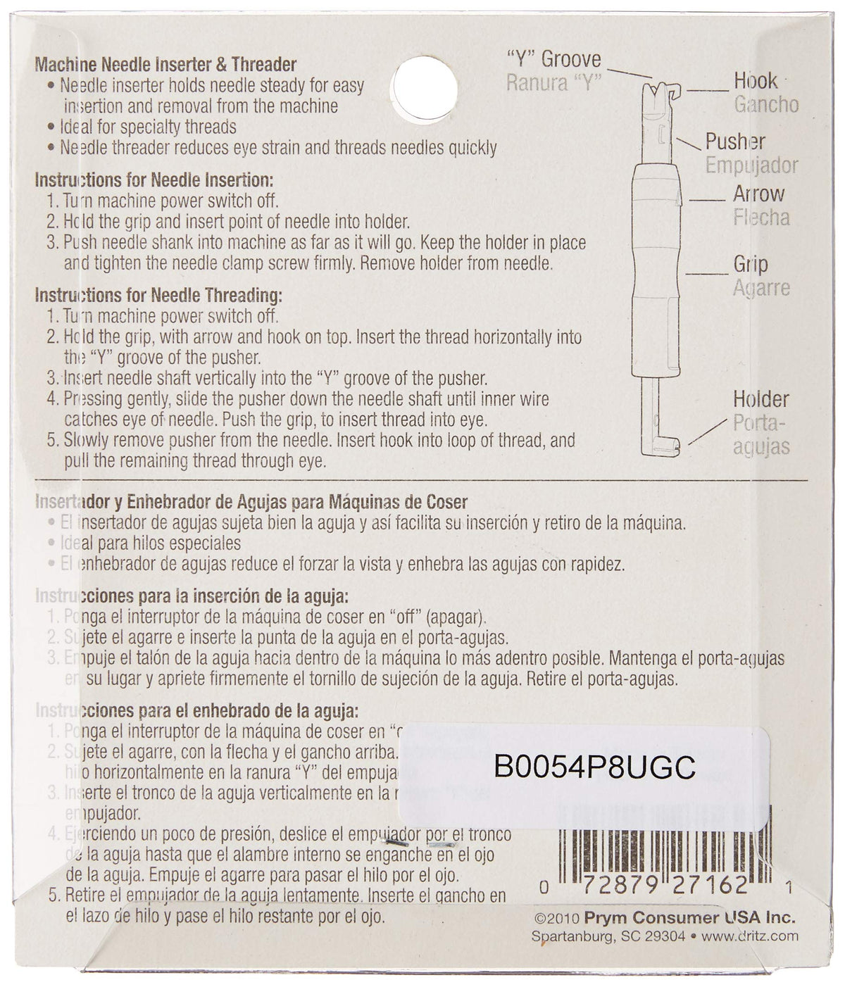 Dritz Sewing Machine Needle Inserter & Threader