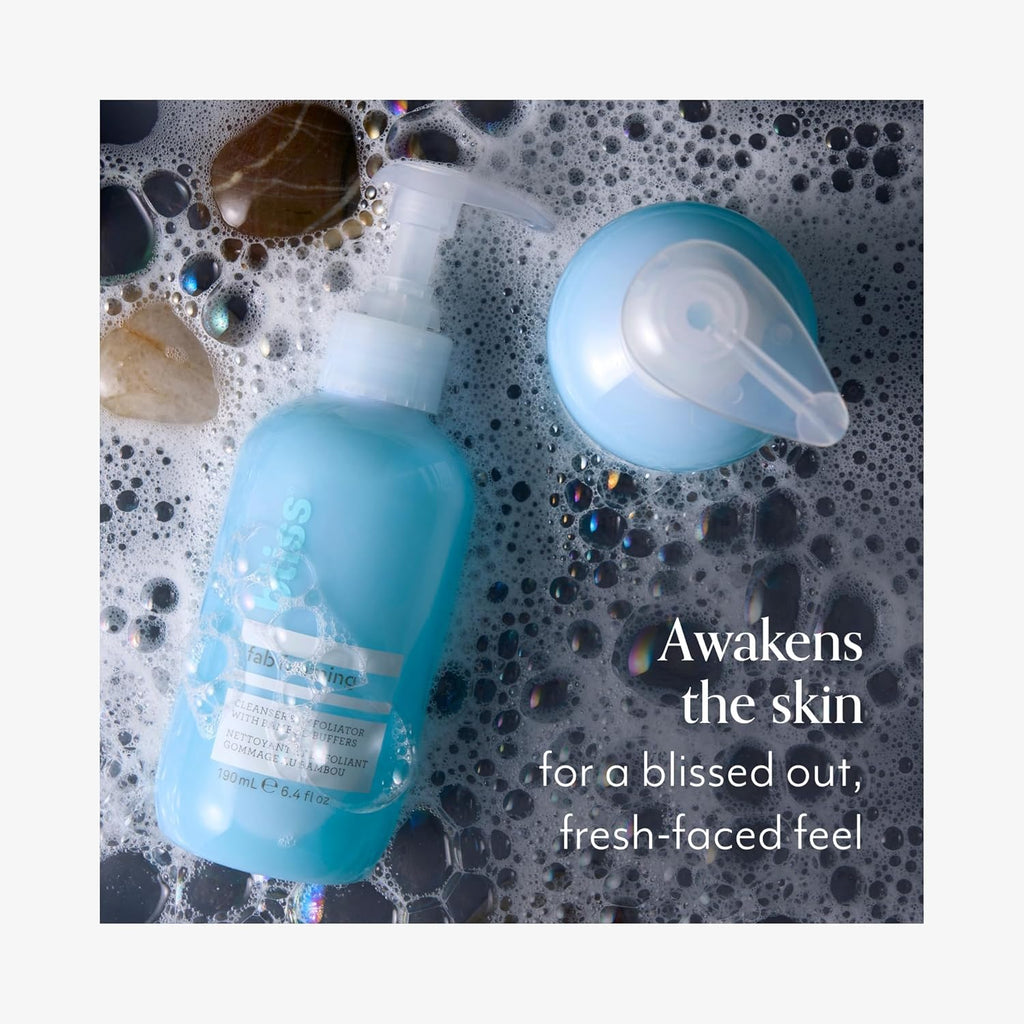 Buy now Bliss Fab Foaming 2-In-1 Cleanser and Exfoliator with Bamboo Buffers - 6.4 Fl Oz - Oil-Free Gel Face Wash - Makeup Remover - Vegan & Cruelty Free at indiglob india