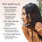 Buy now Kitsch Shea Butter Conditioner Bar Æ’?? Shea Moisture Conditioner for Soft, Hydrated Hair Æ’?? Solid Hair Conditioner for Hair Care Æ’?? Paraben, Sulfate & Silicone-Free, Vegan, Made in USA - 2.7 oz at indiglob india