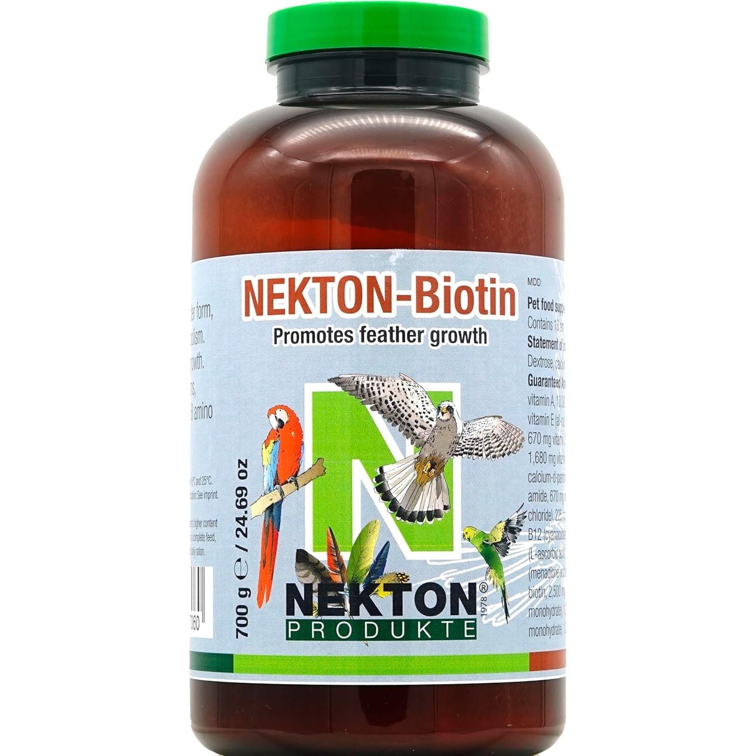 Buy now Nekton Bio for Feathering 35gm (1.23oz) 700gm 1.54Lb at indiglob india