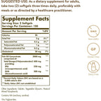 Buy now Solgar Omega-3 Fish Oil Concentrate, 240 Softgels at indiglob india