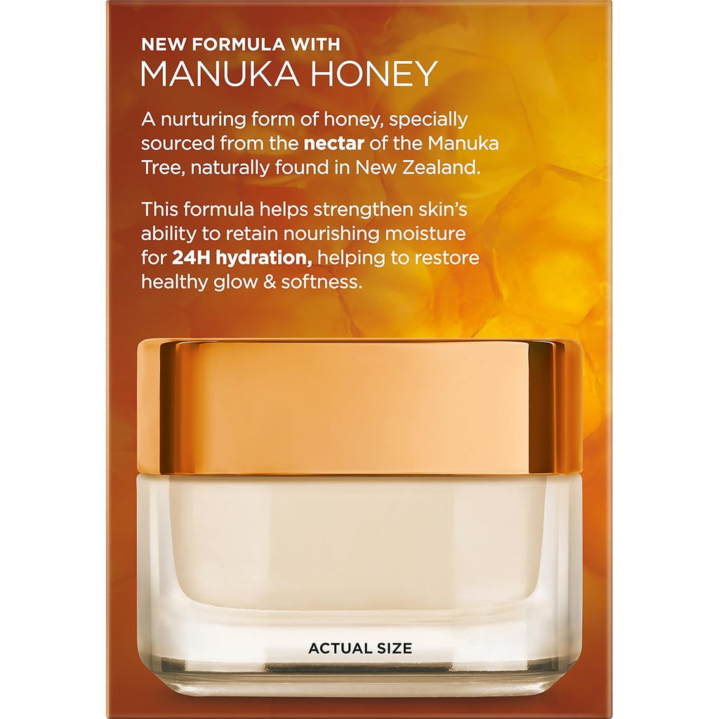 Buy now L'Oreal Paris Skincare Age Perfect Hydra-Nutrition Anti-Aging Day Cream with Manuka Honey Extract, 1.7 Ounce at indiglob india