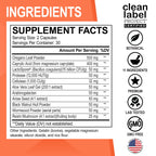 Candi Cleanse Support Supplement Pills - Anti Overgrowth Supplements for Women & Men - Extra Strength Balance Control Probiotic Complex Cleanser - Natural Oral Herbal Oregano & Caprylic Acid Capsules