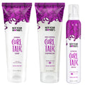 Not Your Mother's Curl Talk Kit, 9.7 fl.oz Defining Cream, 9.7 fl.oz Frizz Control Styling Gel & 7 oz Activating Mousse | Defining Cream, Frizz Control Gel, & Activating Mousse - 9.7 oz Each - Maximize Definition & Control Frizz - Citrus Jasmine