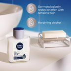 Buy now NIVEA MEN Sensitive Post Shave Balm, with VitaminPro Complex, Alcohol Free After Shave Balm for Men, 3.3 Fl Oz Bottle at indiglob india
