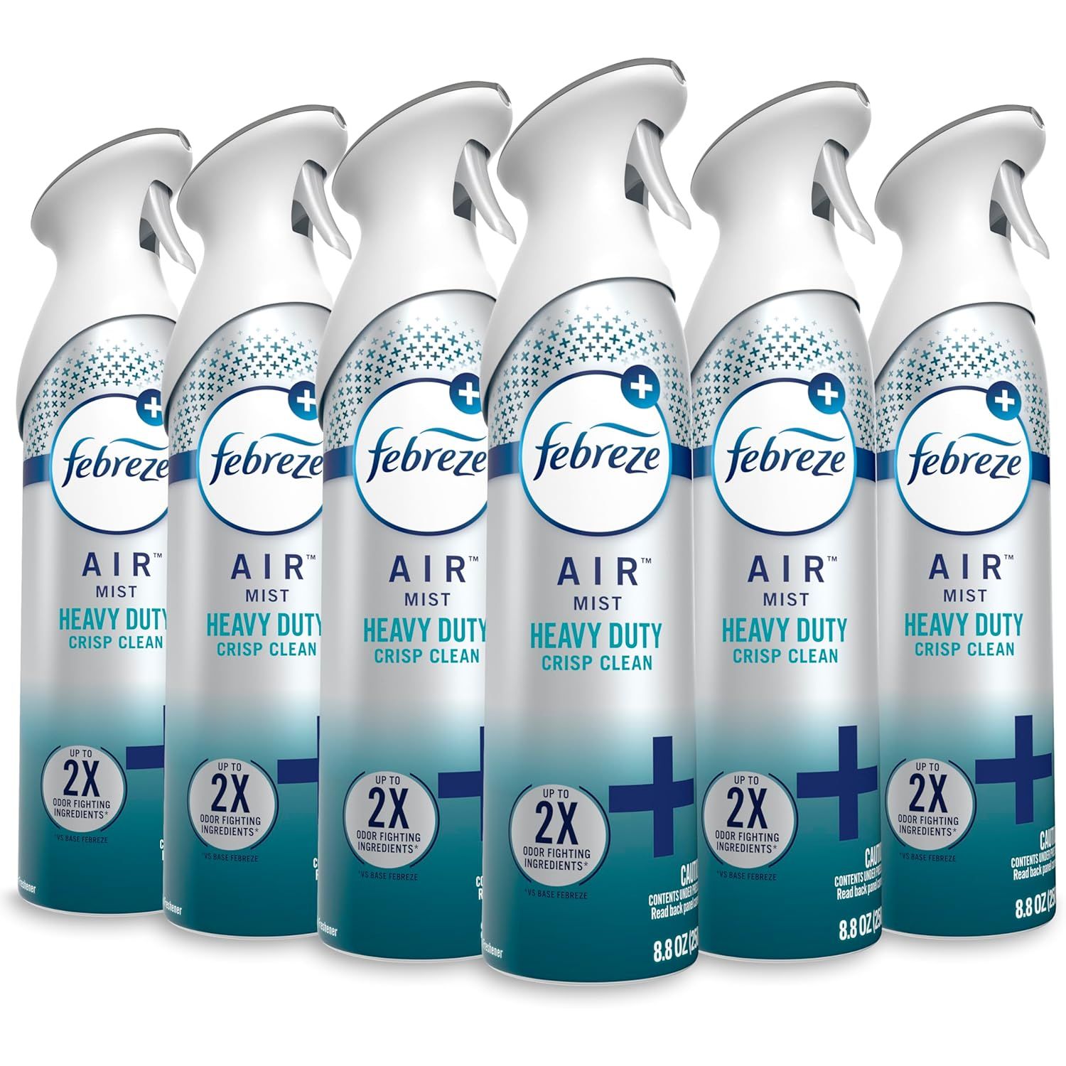 Buy now Febreze Air Mist Air Freshener Spray, Odor-Fighting Room Spray, Air Fresheners for Home and Bathroom and Kitchen, Aerosol Can, Heavy Duty Crisp Clean Scent, 8.8oz, 1 Count 8.8 Ounce (Pack of 6) Heavy Duty, 6 Ct at indiglob india