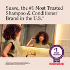 Suave Invigorating Shampoo with Rosemary & Mint, Refreshing & Replenishing Care for Healthy-Looking Hair, No Parabens, Phthalates, or Dyes, 28 FL OZ Bottle