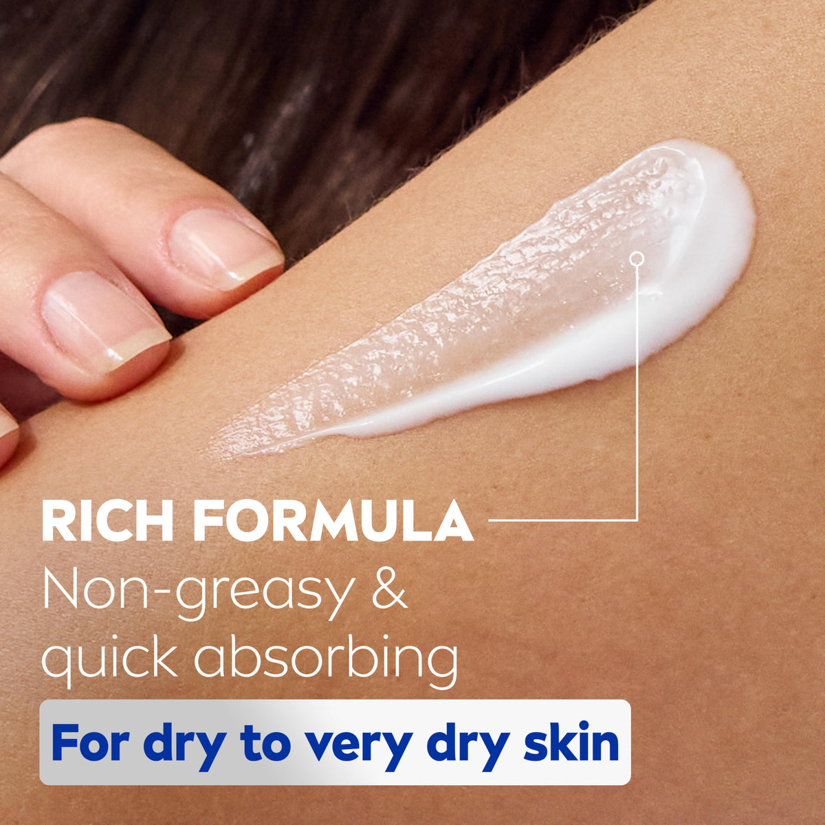 NIVEA Essentially Enriched Body Cream with Hyaluronic Acid, 13.5 Oz