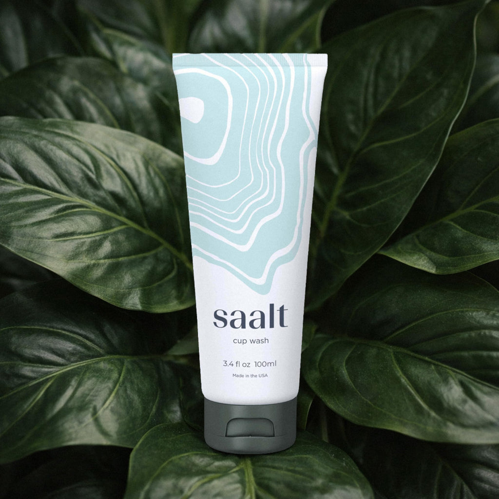 Saalt Menstrual Cup Wash Cleanser, pH-Balanced Intimate Cleanser