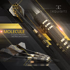 CC-Exquisite Premium Steel Tip Darts Set - Professional Darts, Brass Barrels, Metal Tip Darts, Extra Flights, (12) Aluminum Shafts 35/48, O-Rings, Dart Tool, Dart Sharpener, Darts Case