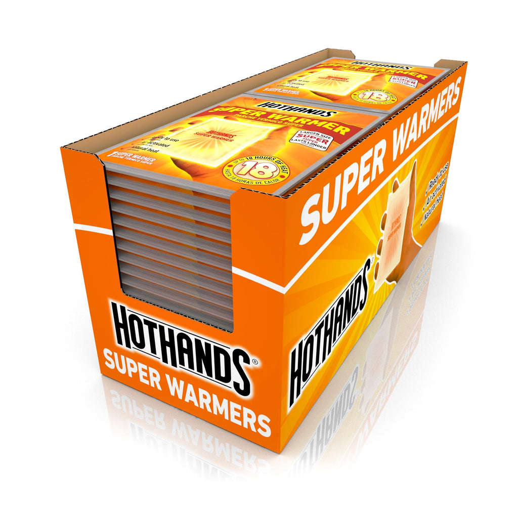 HotHands Super Warmers Bulk Pack, 40 Warmers - America's Favorite Warmer