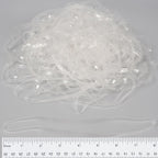 Rubber Bands Large 8inx0.2in Clear Elastic Band 50Pcs for Balloon Arch