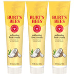 Buy now Burt's Bees Softening Foot Cream with Coconut Oil and Soap Bark, 4.3 Ounces, Pack of 3 at indiglob india