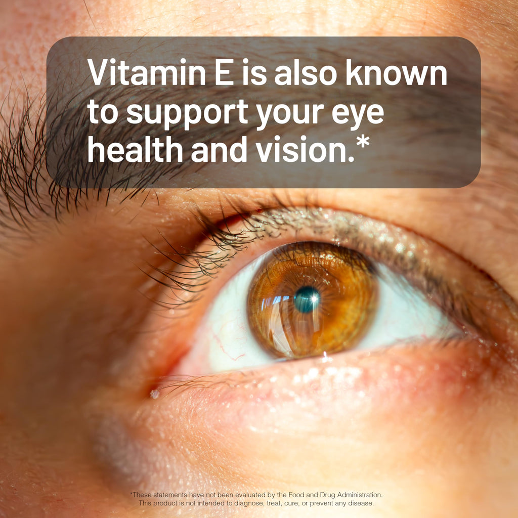NatureWise Vitamin E 1000 IU Softgels (450mg dL-Alpha) - Vegan, Gluten-Free, Soy-Free, Non-GMO Antioxidant Dietary Supplement for Skin, Heart, Eye, and Immune Health Support - 60-Day Supply, 120 Count