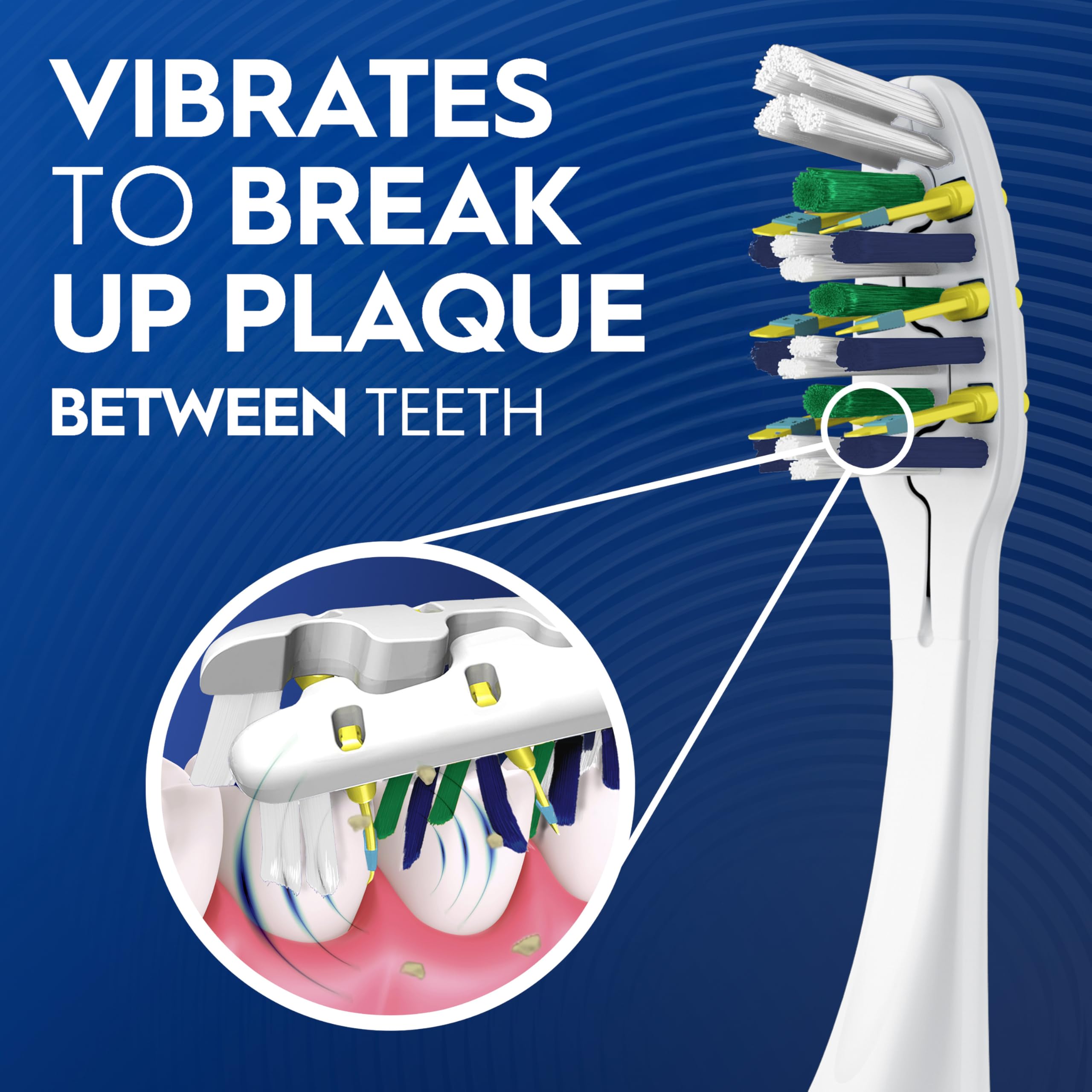 Buy now Oral-B Toothbrush, Vibrating Plaque Remover Pulsar, Vibrating Battery Toothbrush, Soft, 4 Count at indiglob india