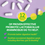 Culturelle Pro Strength Probiotics for Digestive Gut Health*, 12B CFU, 60ct | Daily Prebiotic Probiotic for Women & Men, Synbiotic, Lactobacillus Rhamnosus GG, No Refrigeration Needed, 2 Month Supply