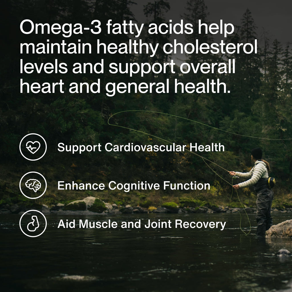 Momentous Omega-3 Fish Oil, EPA & DHA Supplement, No Aftertaste, 1,600mg | Supports Heart, Joint, & Brain Health, Mercury Tested, NSF Certified for Sport, Non-GMO & Gluten-Free (30 Servings)