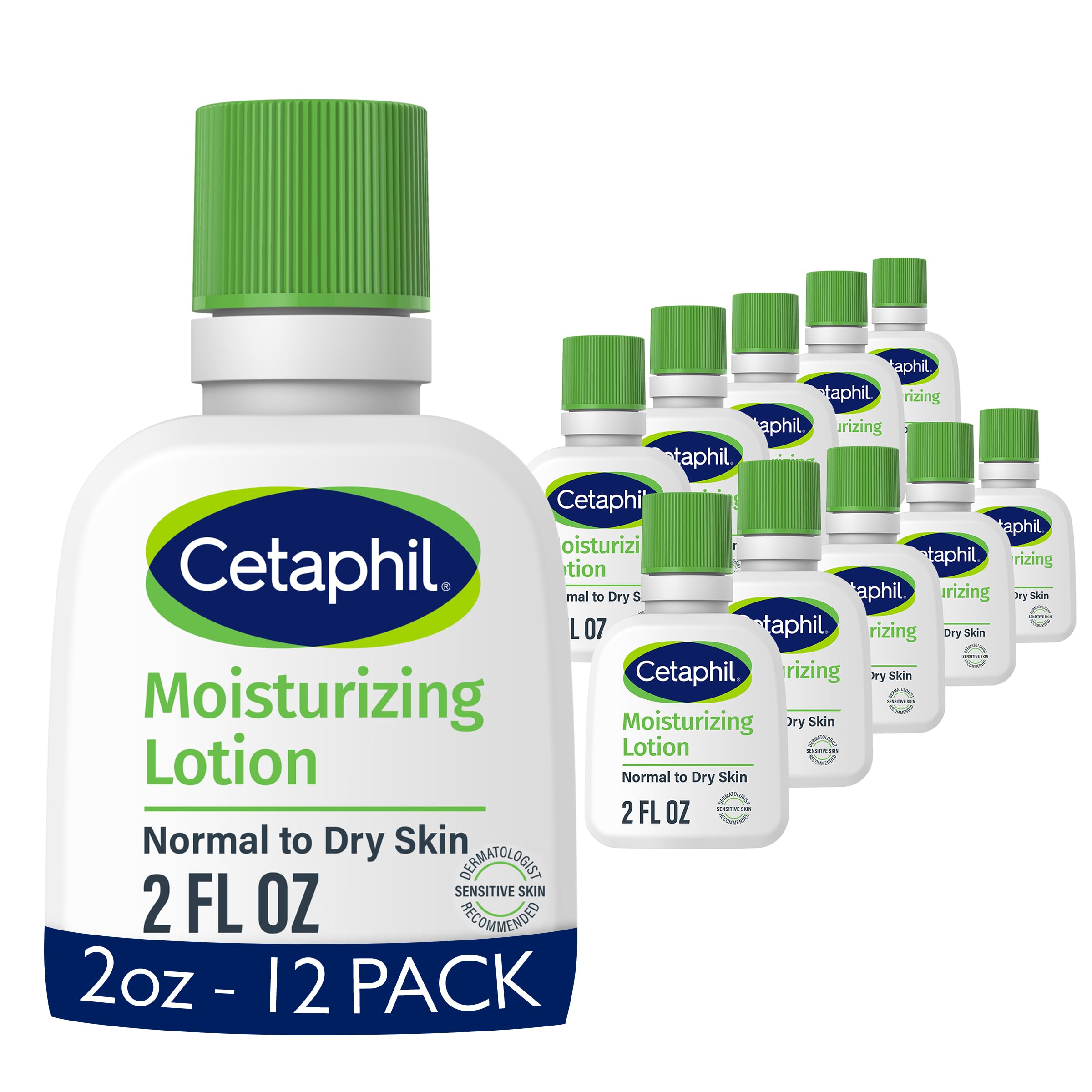 Buy now Cetaphil Face & Body Moisturizer, Hydrating Moisturizing Lotion for All Skin Types, Suitable for Sensitive Skin, NEW 20 oz, Fragrance Free, Hypoallergenic, Non-Comedogenic 2 Fl Oz (Pack of 12) at indiglob india