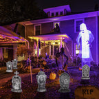 17Inch Halloween Yard Signs Tombstones Decorations Outdoor Graveyard
