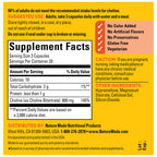 Nature Made Extra Strength Dosage Choline Supplements, 60 Capsules | Choline Supplements 800 Mg per 3 Capsules, Brain Health, Mood, Muscle & Liver Support, Vegetarian, 20 Day Supply