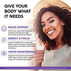 Saffron Supplements - Saffron Extract 88.5mg - Mood & Vision - 180 Capsules | Pure Saffron - Energy Support & Eye Health for Women & Men - Lab Tested - NonGMO Vegan Pills - 180-Day Supply