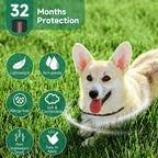 Woyamay 4 Pack Flea Collar for Dogs, Flea and Tick Prevention for Dogs