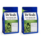 Dr Teal's Epsom Salt Magnesium Soak, Relax & Relief with Eucalyptus & Spearmint Essential Oils, 3 lbs