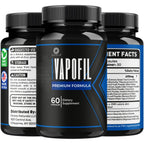 (3 Pack) Vapofil Capsules - Official Vapofill Pills Advanced Premium Formula Support Maximum Strength, All Natural Ingredients Vitamins For Overall Health & Wellness Reviews, 180 Capsules For 3 Months