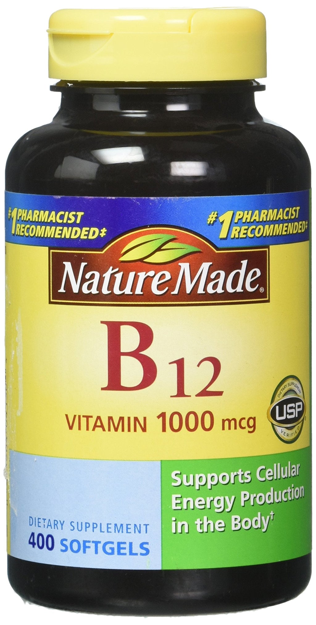 Buy now Nature Made Vitamin B12 1000 mcg, Dietary Supplement for Energy Metabolism Support, 150 Softgels, 150 Day Supply at indiglob india