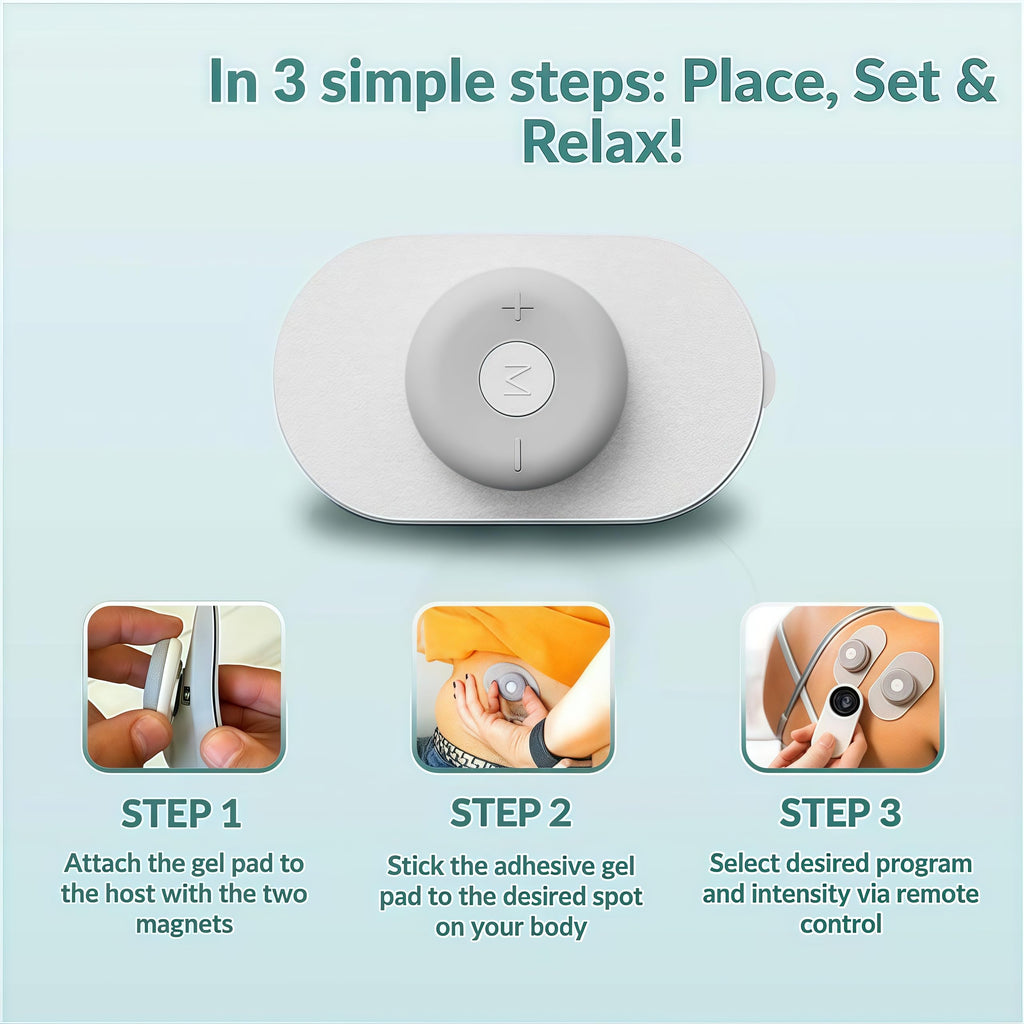 Relive Adaptive Correction System Muscle Stimulator for Spinal Stenosis