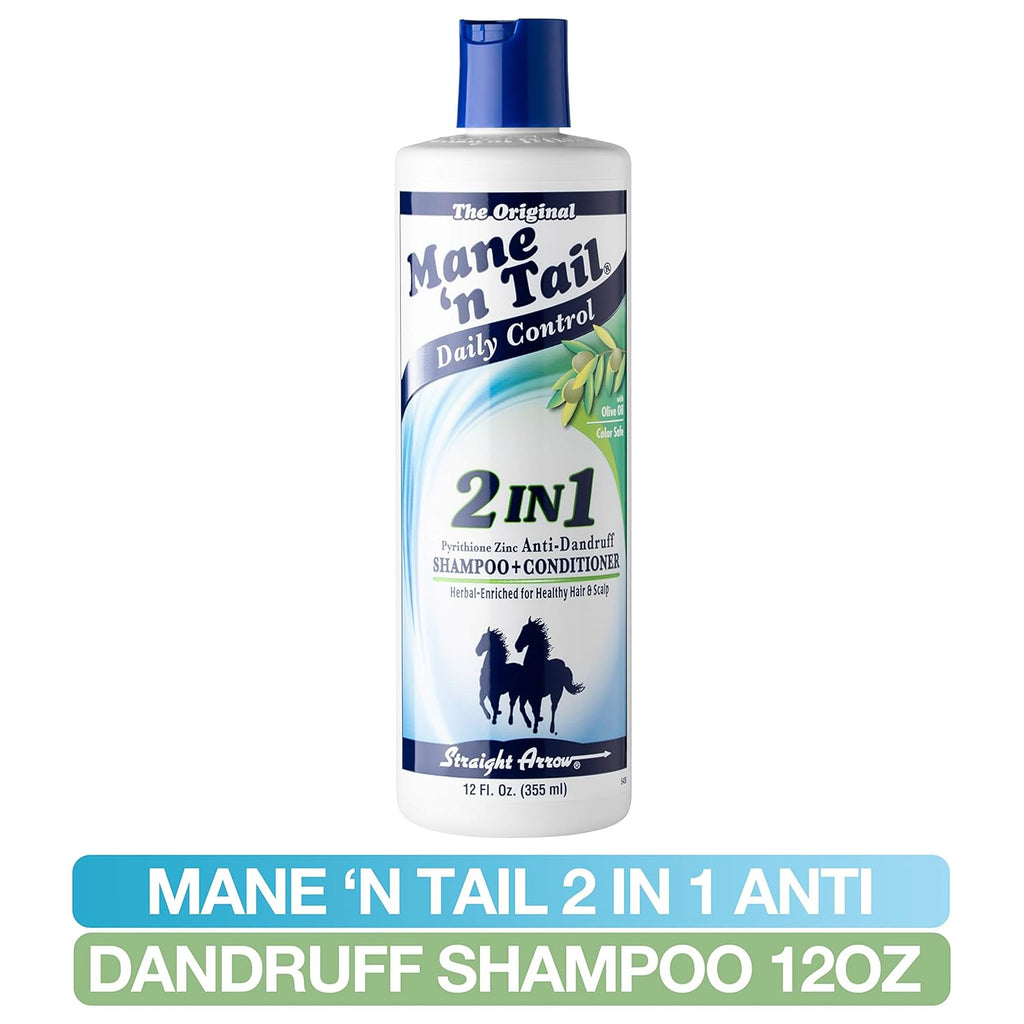 Buy now Mane N Tail Daily Control 2 in 1 Anti-Dandruff Shampoo and Conditioner, 12 Ounce at indiglob india