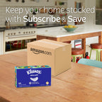 Kleenex Ultra Soft Facial Tissues, Soft Facial Tissue, 4 Flat Boxes, 120 Tissues per Box, 3-Ply (480 Total Tissues)