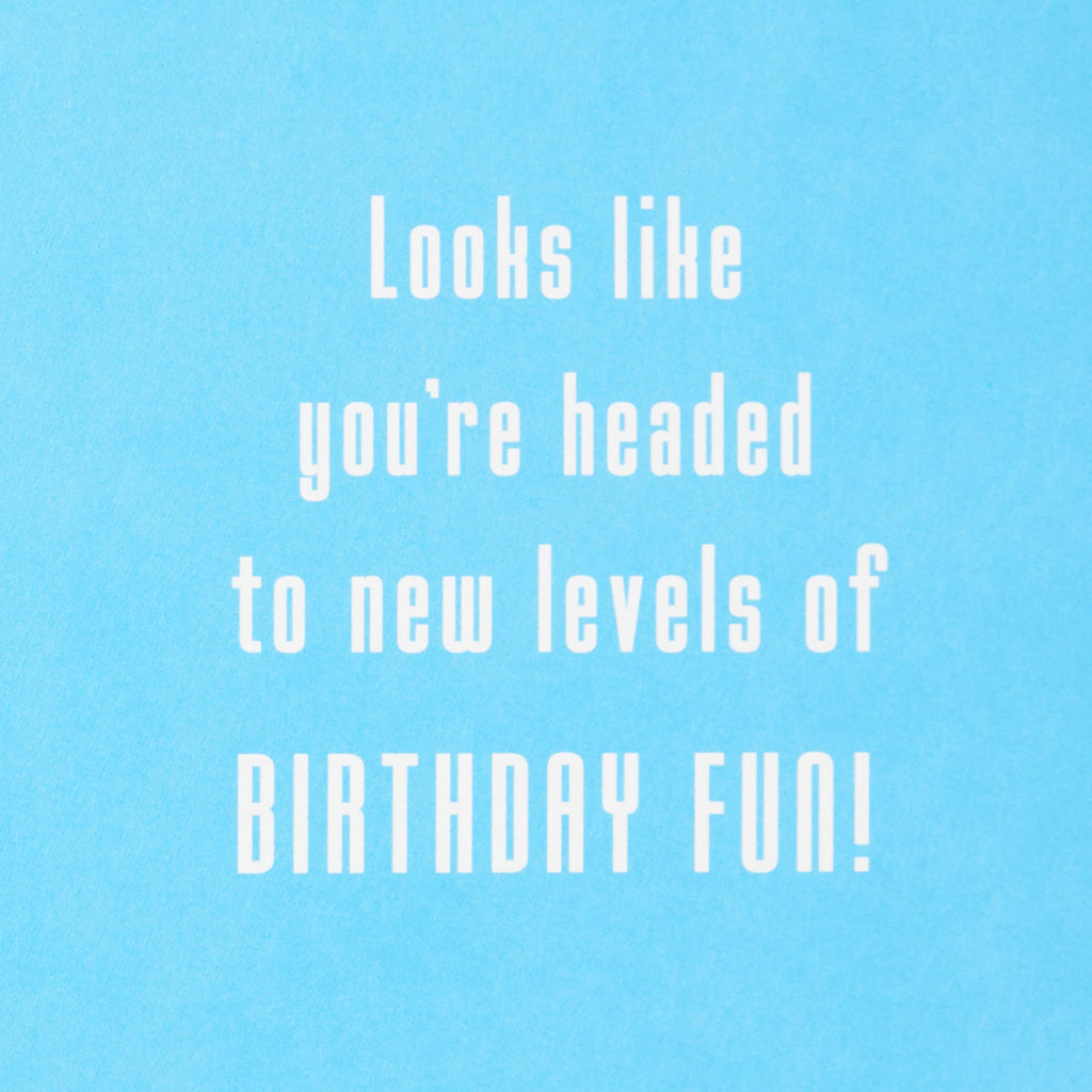 Hallmark Nintendo Super Mario Birthday Card (New Levels of Fun)