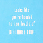 Hallmark Nintendo Super Mario Birthday Card (New Levels of Fun)