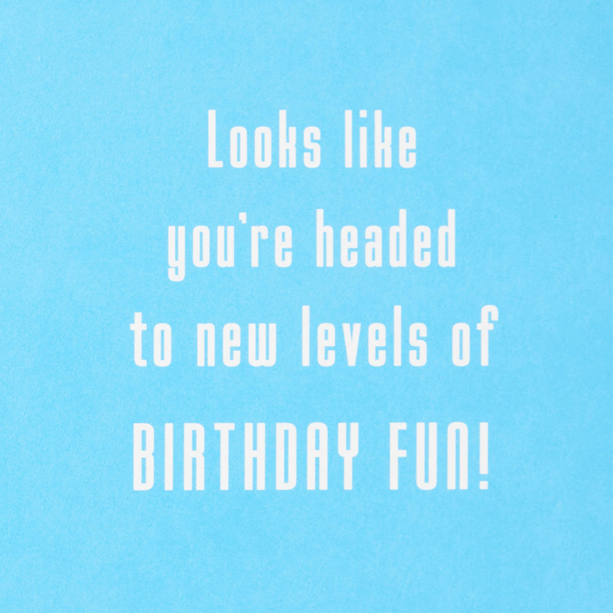Hallmark Nintendo Super Mario Birthday Card (New Levels of Fun)