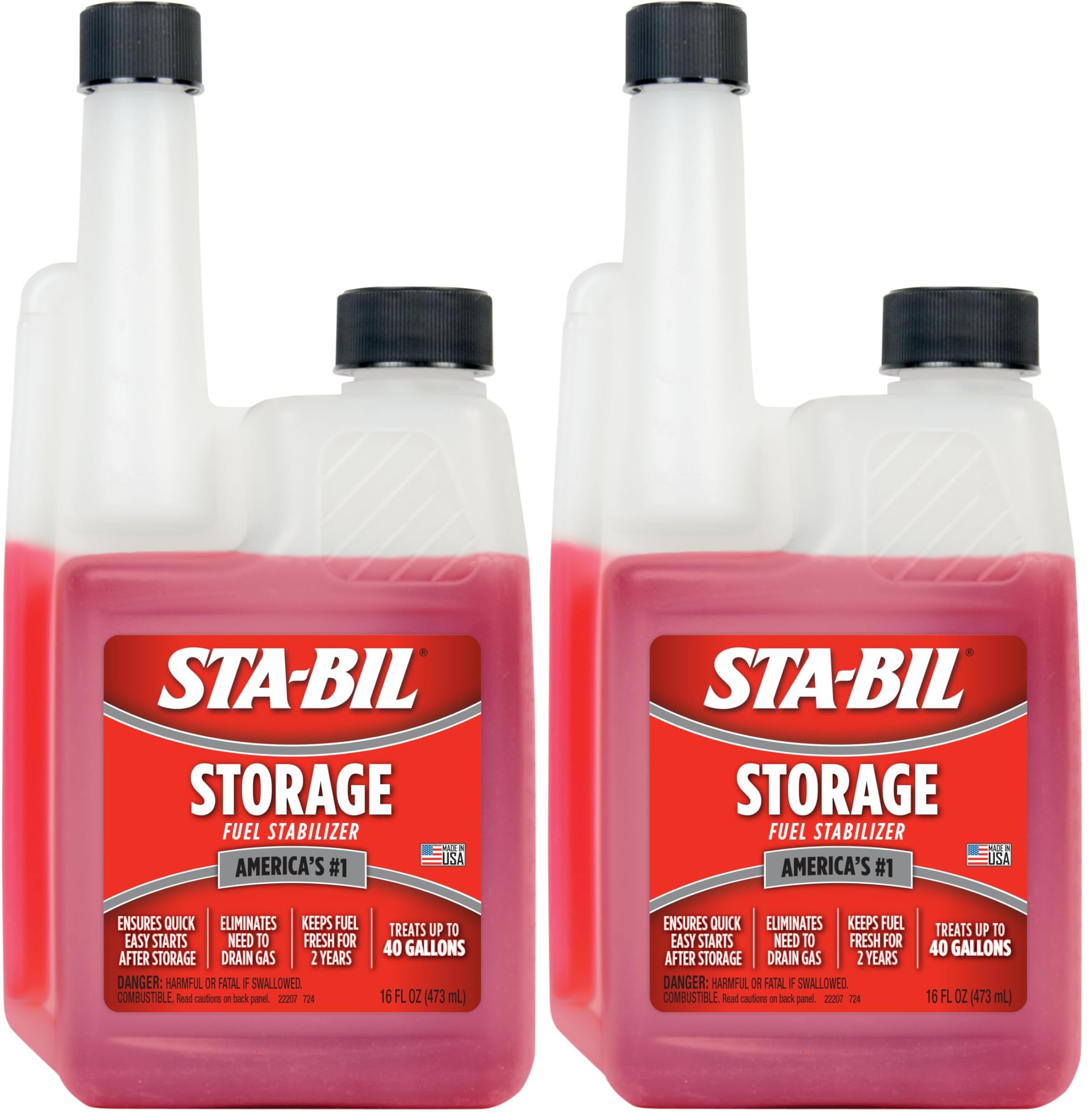 Buy now STA-BIL Storage Fuel Stabilizer | Keeps Fuel Fresh for 24 Months, Prevents Corrosion, Gasoline Treatment Additive that Protects System, Gas Stabilizer for Storage, 4 oz. at indiglob india