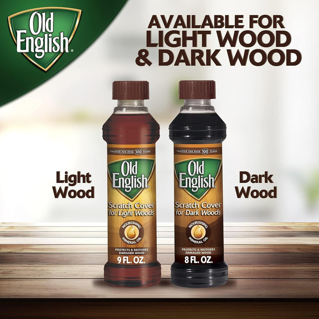 Buy now Old English 75144 Scratch Cover For Dark Woods, 8oz Bottle, Wood Polish at indiglob india